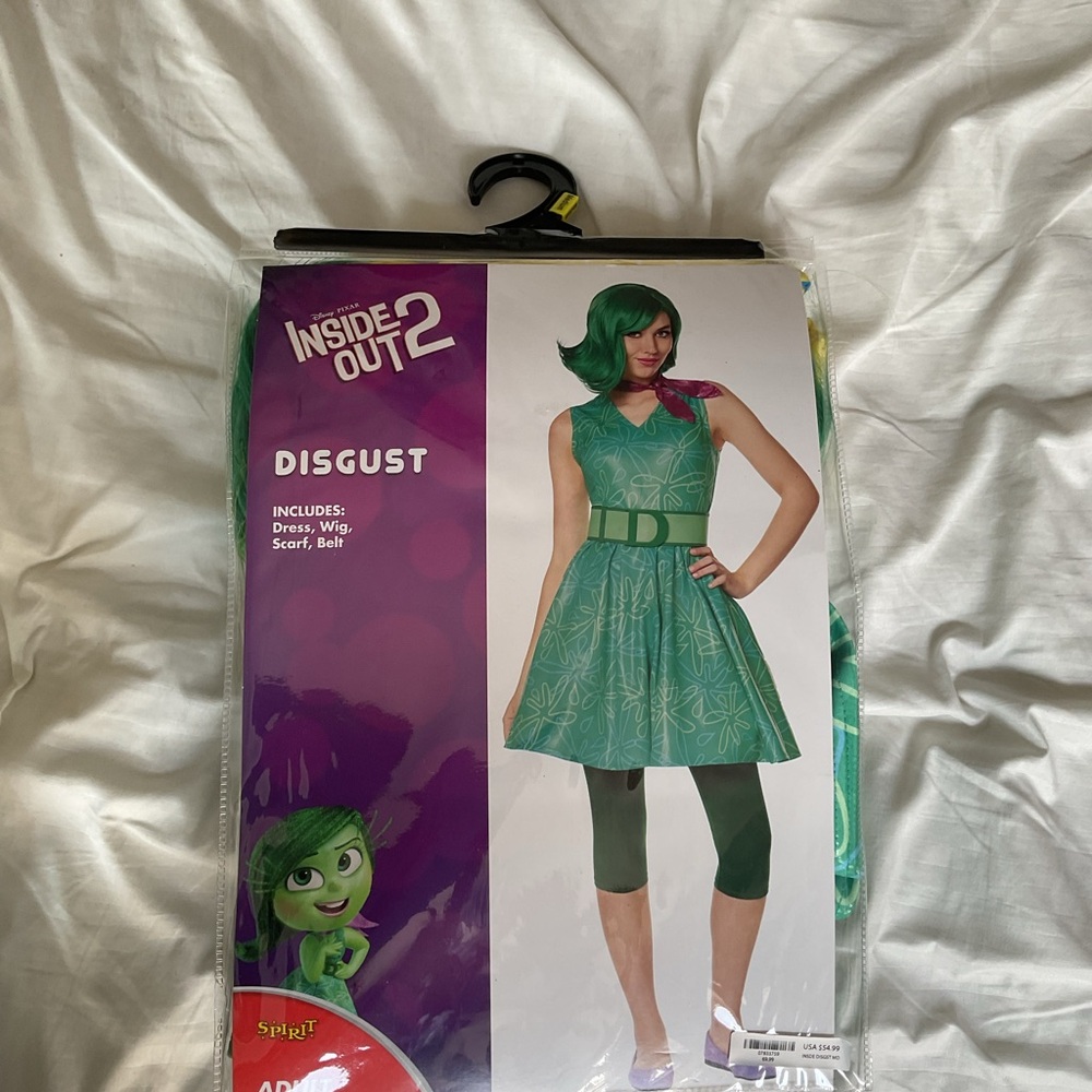 Spirit Green Costume Belt and Scarf Set